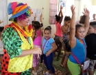 Durante la actividad Por la sonrisa de un niño