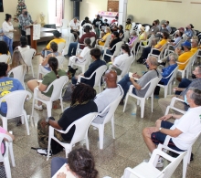 Juan Carlos Rodríguez, subdirector del CCRD-C, dio la bienvenida a los caravanistas