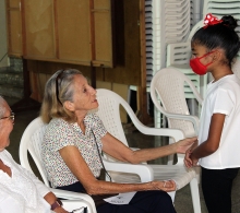 Hablaron sobre los juegos y costumbres de antaño y los de ahora