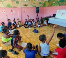 Los infantes se sintieron motivados con la actividad