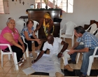 Dinámica de grupo en la comunidad Los Palos, Mayabeque