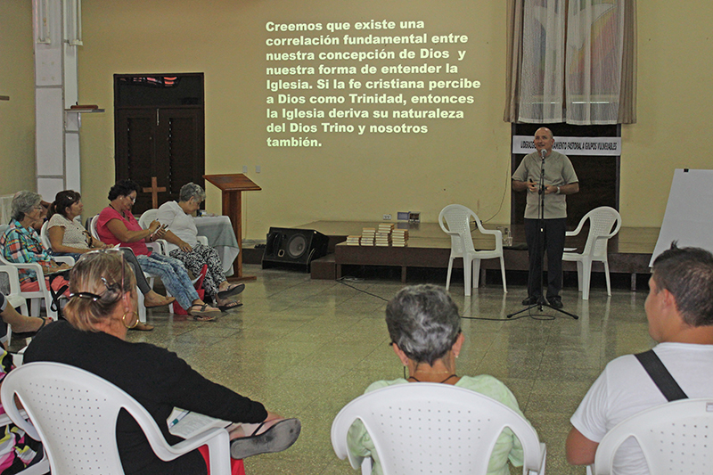 Tratamiento de la temática Modelos de acompañamiento pastoral del Rev. Gilberto Caballero Elizalde