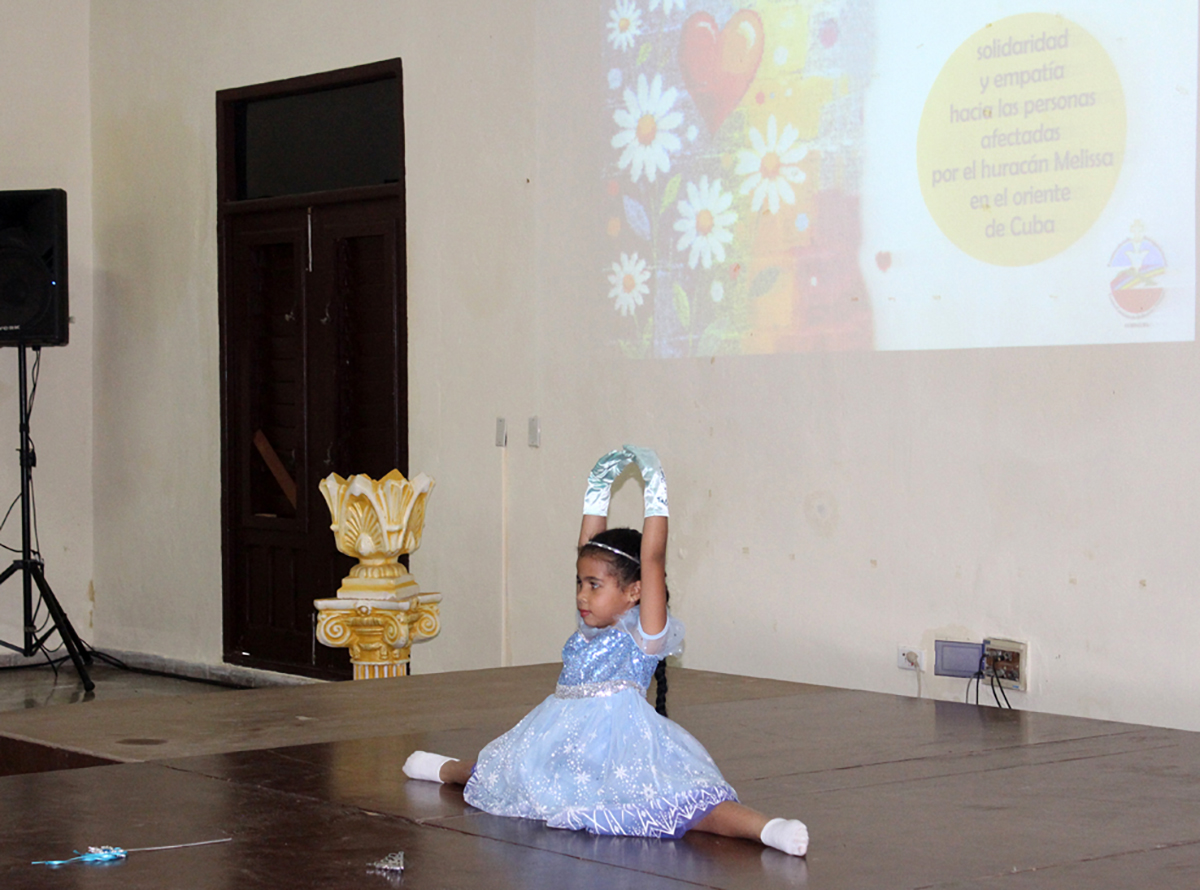 Shailany, talentosa bailarina que motivó a todos con su danza durante la Gala