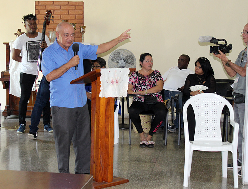 Diego Valdés, especialista de nuestro Centro tuvo a su cargo una conferencia sobre Martí