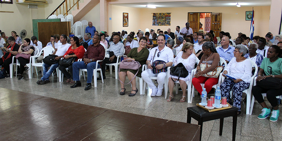 Durante la actividad cultural