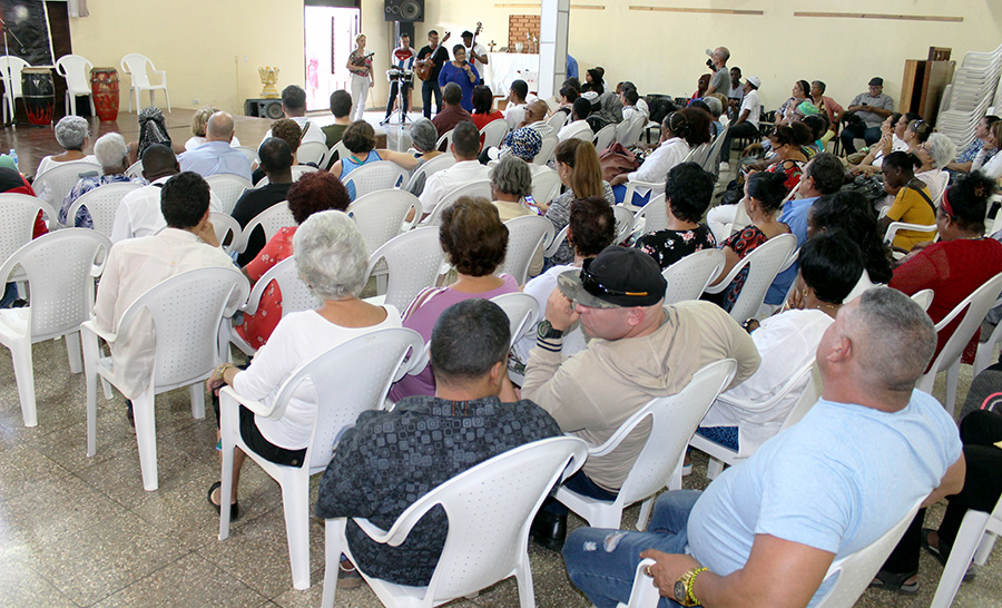 Durante la celebración en el CCRD-C