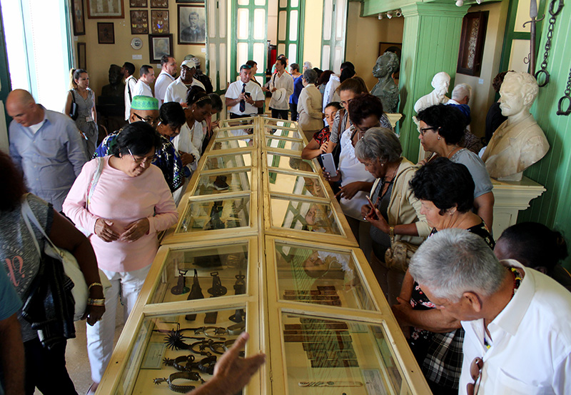 En el museo Oscar María de Rojas