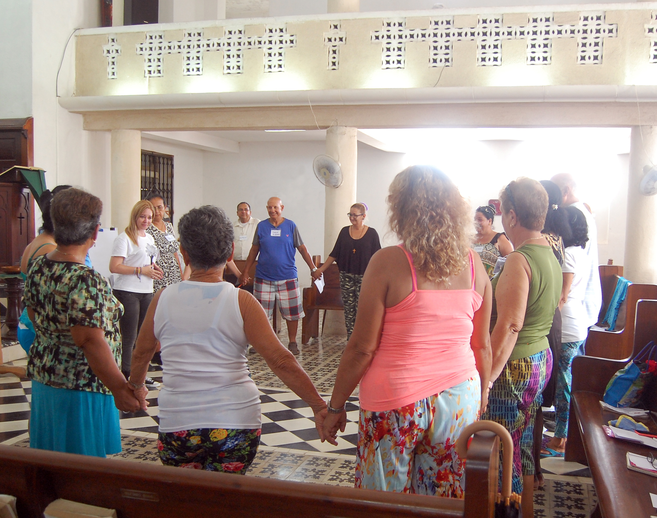 Actividad participativa durante el taller