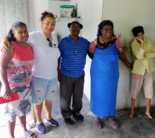 Visita a familias en situaciones de vulnerabilidad