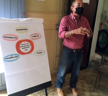 El coordinador de la Mipyme ROBLOX, dedicada a servicios de la construcción, expone sus experiencias sobre los momentos iniciales de su negocio