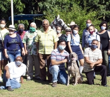 Algunos de los participantes al taller