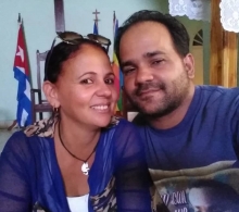 Yudy Guerrero Gámez, líder en el trabajo con Mujeres de la Iglesia de Cristo en Cuba y Jorge E. Suárez Martínez, predicador de la Iglesia de Cristo en Cuba, Congregación de La Yamagua-Taguasco