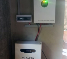 Finca El Paraíso, Sancti Spíritus, instalación de sistema solar