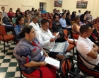 Participantes en el evento durante el Taller sobre Difusión de la ciencia