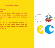 Página del Manual de identidad del Espacio Cultural y de Información del CCRD-C