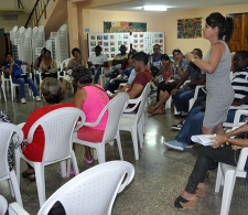 Los dueños de negocios participan del debate-debate