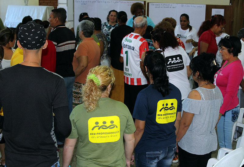 Taller de articulación de la Red de profesionales en primera línea