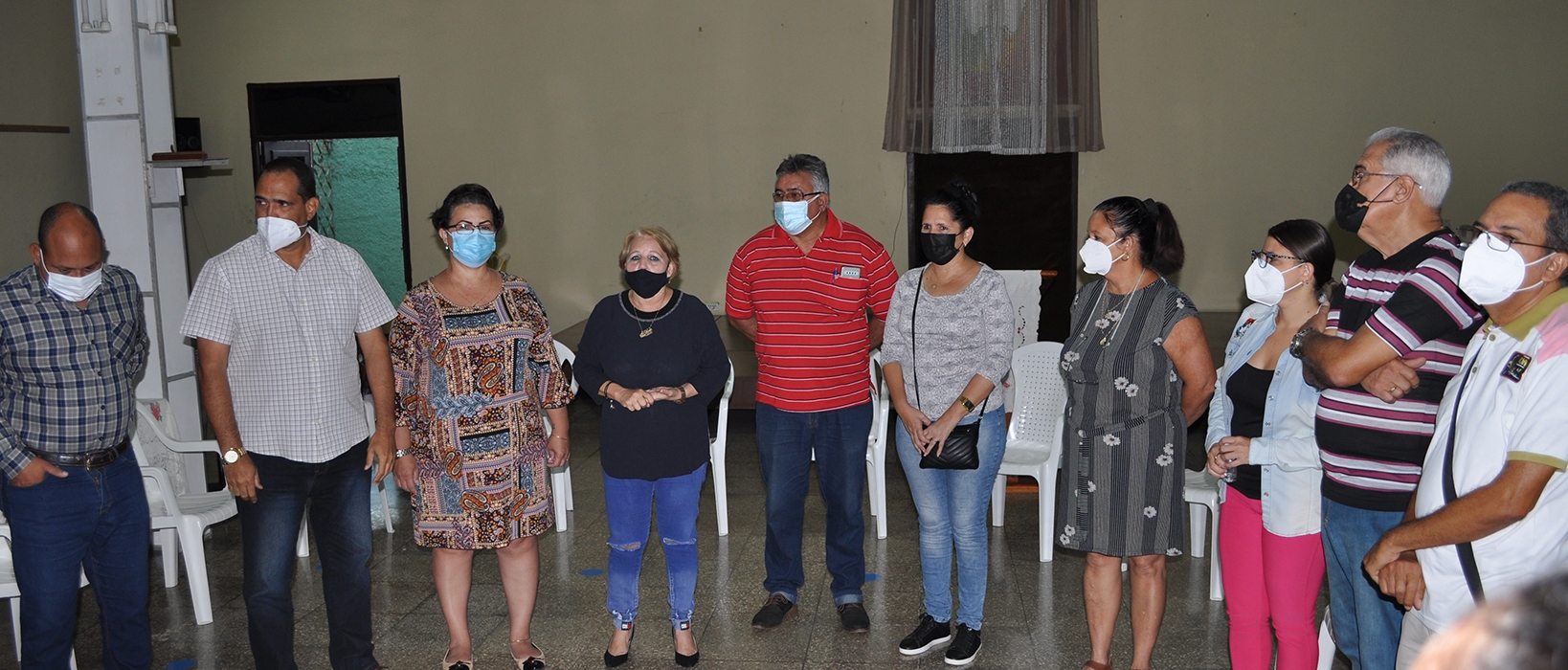 Durante la visita al CCRD-C de representantes del PCC, gobierno y MINSAP, provincial y municipal