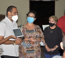 El primer secretario del PCC en la provincia Matanzas, Liván Izquierdo Alonso, expresó su agradecimiento en nombre del pueblo matancero