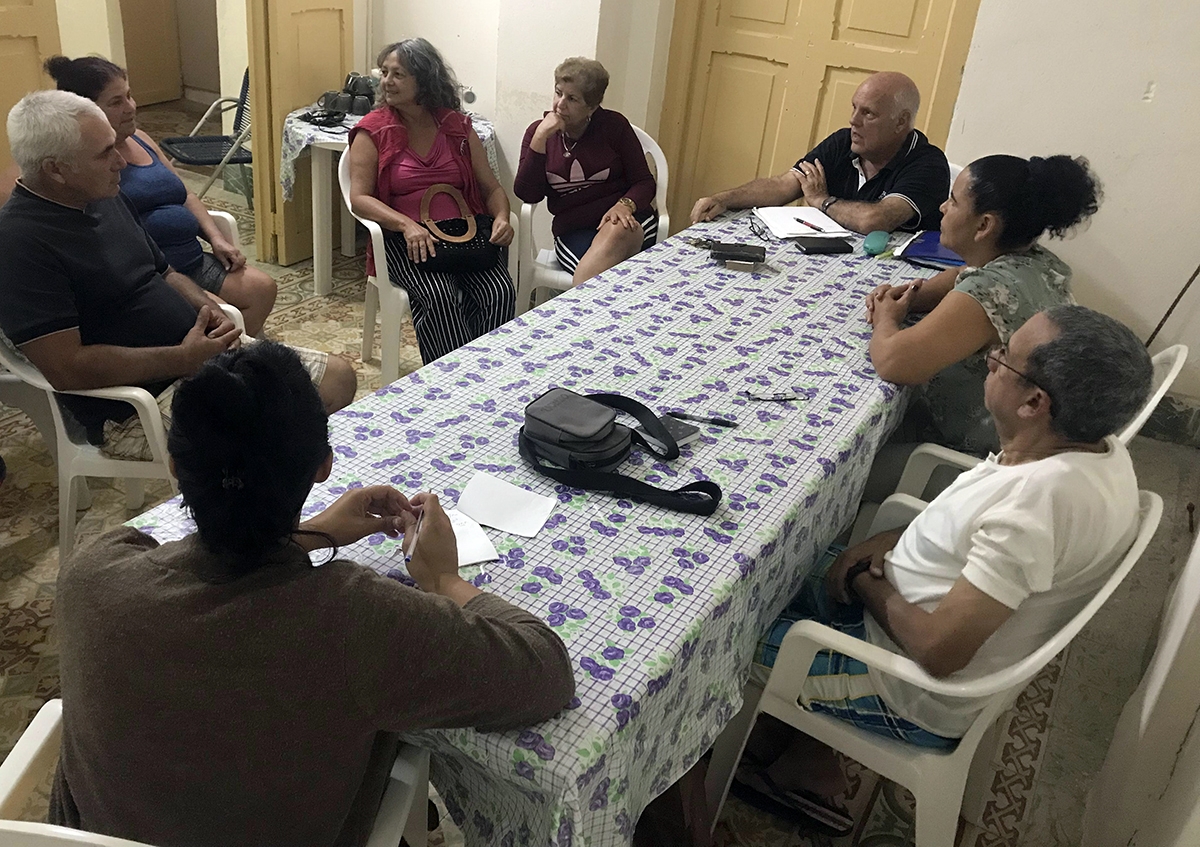 Intercambio con líderes eclesiales de Caibarién