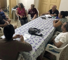 Intercambio con líderes eclesiales de Caibarién