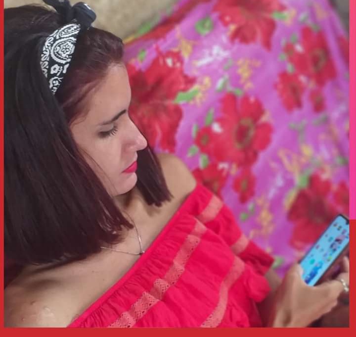Aylet Rodríguez es propietaria de un negocio de impresiones y de marketing digital