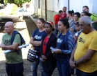 Grupo de trabajo del CCRD-Cuba en la comunidad Cabezas