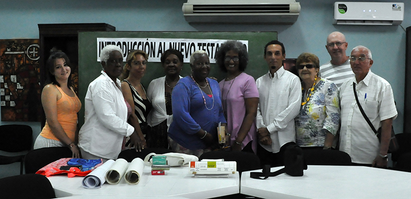 Participantes en el curso