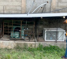 Mantenimiento a las cámaras de refrigeración y congelación, en la finca El Retiro