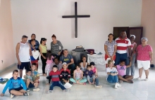 Padres y niños crearon un espacio de amor