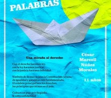 Reconocimiento a “Una mirada al derecho”, de César Marcell Núñez Morales