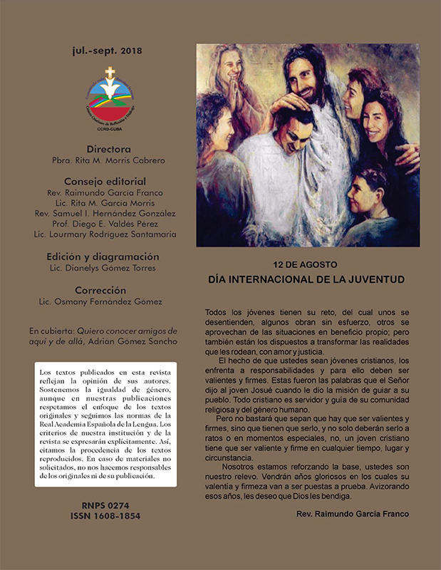 Retiro de cubierta de la revista