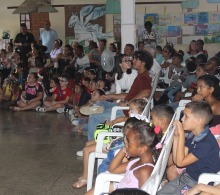 Una mañana de fiesta y alegría en el CCRD-Cuba fue la inauguración del Salón Infantil Cultura de Paz