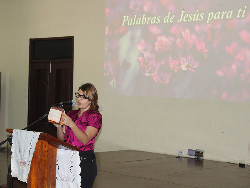 Durante el devocional