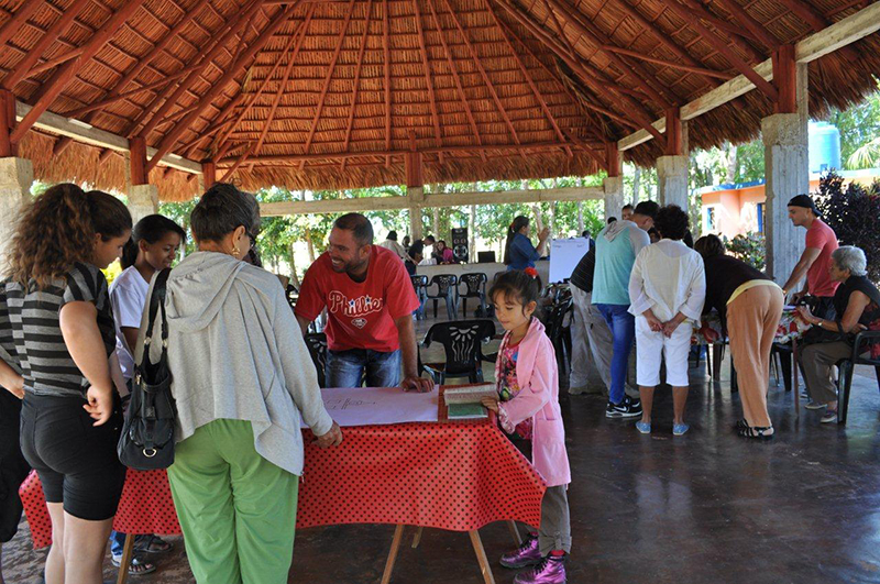 Subgrupos debatiendo sobre los textos bíblicos