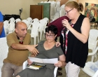 (De izq. a der.) Rev. Joel Ortega Dopico, Presidente del CIC, Rita M. García Morris, Directora Ejecutiva del CCRD-Cuba y Dr. Elina Ceballos Villalón, del CIC