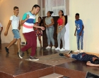 Representación teatral ¨Mataron a Pepe¨, durante la noche de talentos