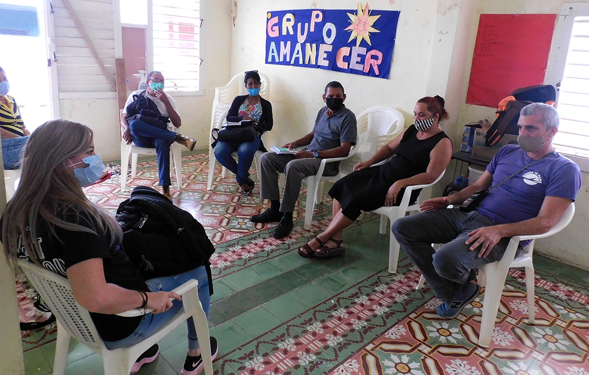 El grupo gestor de Jaguey Grande elabora su plan de acción comunitaria