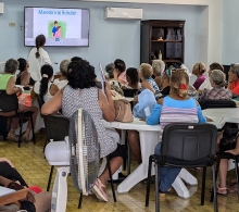 Cómo brindar primeros auxilios de forma adecuada, fue uno de los temas impartidos en el taller