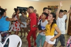 Durante el concierto del grupo musical Blend