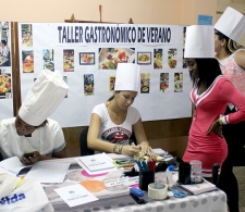 Durante la inscripción de los participantes al taller