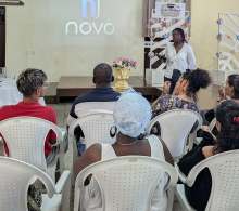Durante el taller jóvenes emprendedores presentaron sus proyectos de negocios
