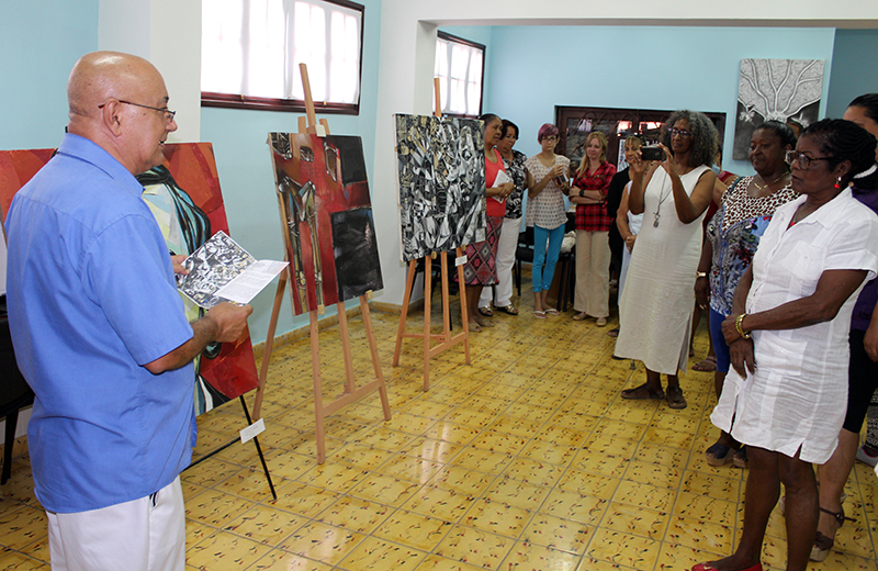 Exposición pictórica en el CID