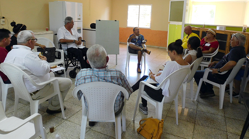 Intercambio con facilitadores y colaboradores