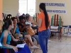 Taller de economía doméstica, con mujeres emprendedoras