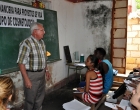 Licenciado Antonio T. González Gordillo, facilitador de uno de los temas del Taller (de pie)