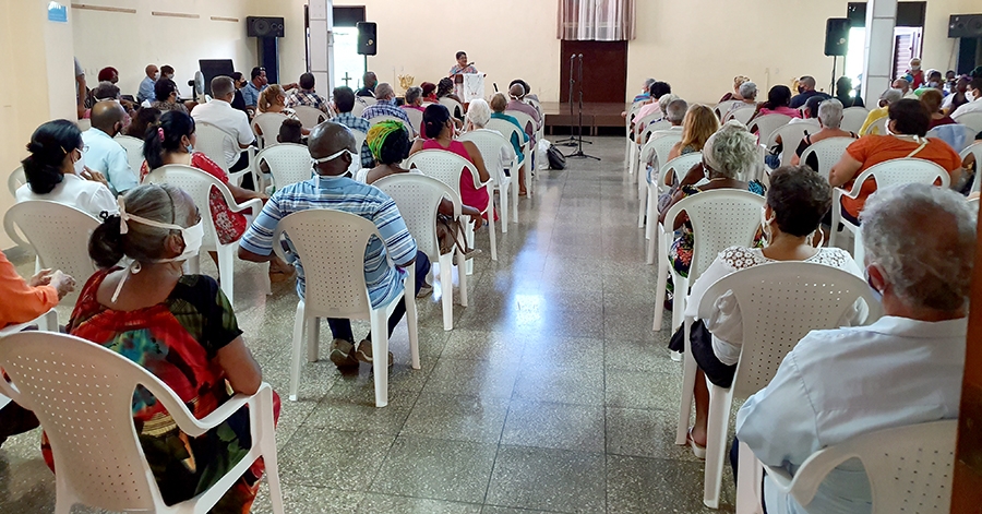 Compartir y sanar fueron las premisas que guiaron este encuentro