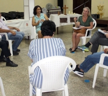 Durante el intercambio con coordinadores y especialistas