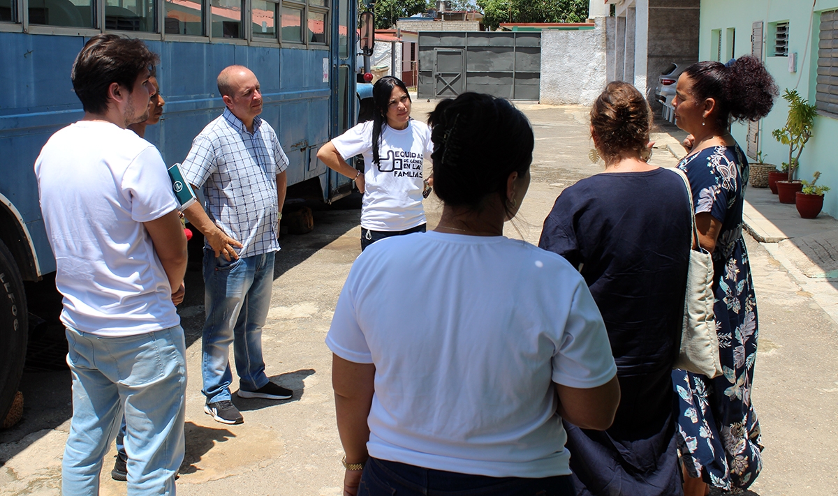 Recorrido por los distintos departamentos, programas y pastorales de la institución