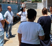 Recorrido por los distintos departamentos, programas y pastorales de la institución